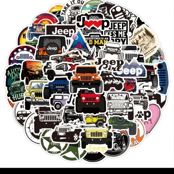 50 jeep Stickers - Picture 5 of 6